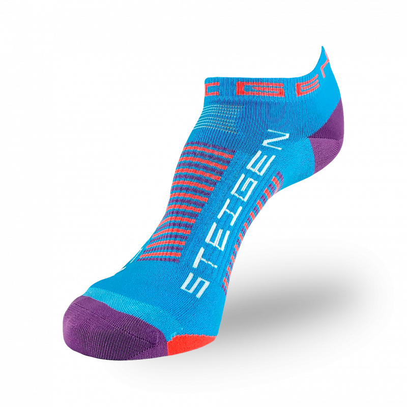 Running Bleues Galaxy Chaussettes Courtes