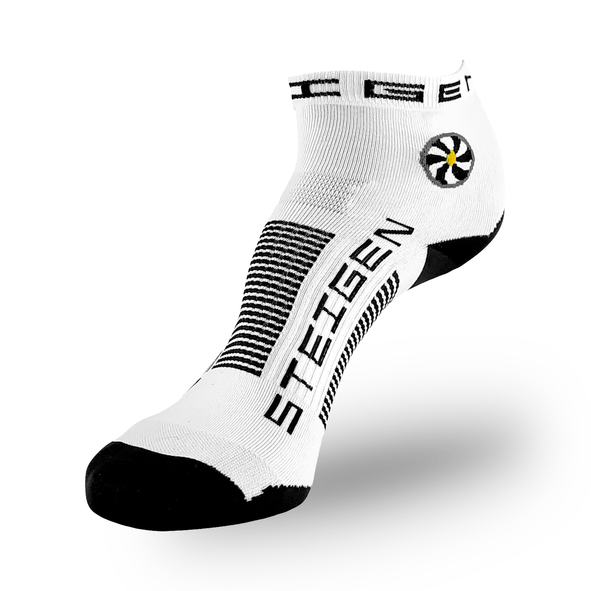 Running Blanches Chaussettes Montantes 1/4