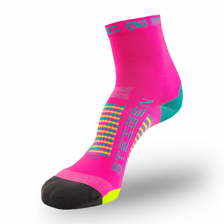 Pink Candy Running Chaussettes 1/2 Longueur